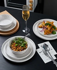 Stone Lain Jade 16 Pc. Dinnerware Set, Service For 4