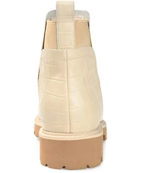 Journee Signature Women's Bristol Lug Sole Ankle Booties