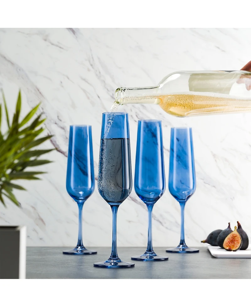 Godinger Sheer Champagne Flutes