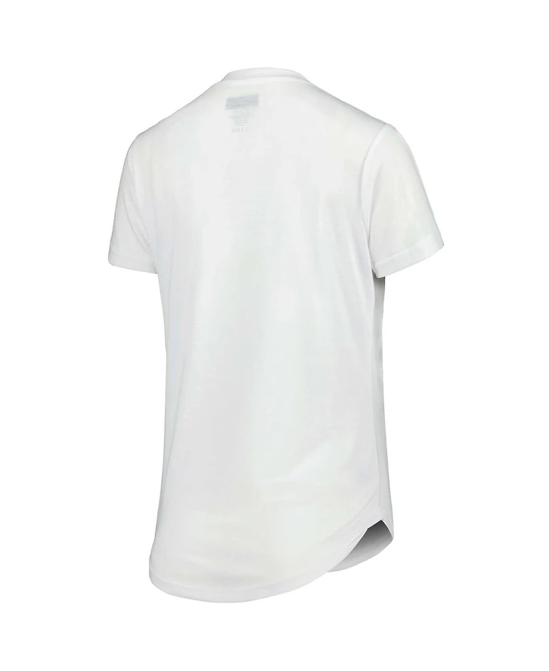 Women's Concepts Sport White, Charcoal Washington Commanders Sonata T-shirt and Leggings Sleep Set