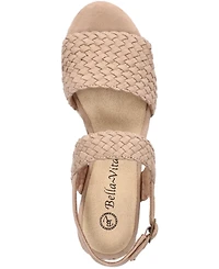 Bella Vita Women's Mariella Espadrille Wedge Sandals