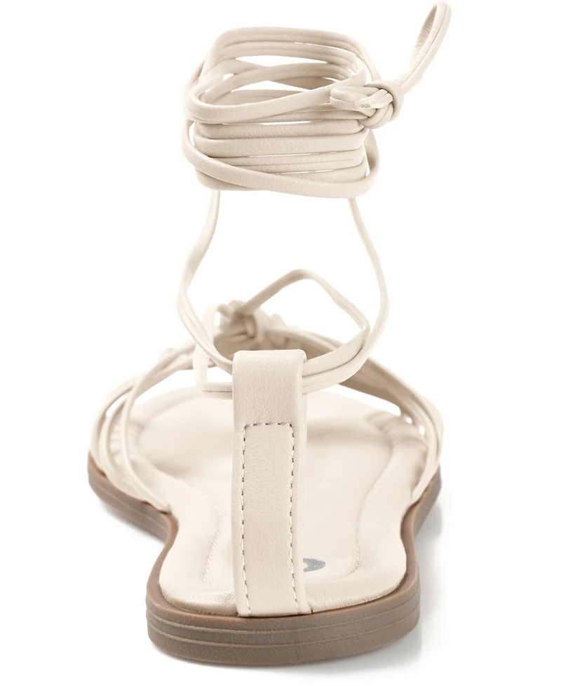 Journee Collection Women's Jess Tie-Up Sandals