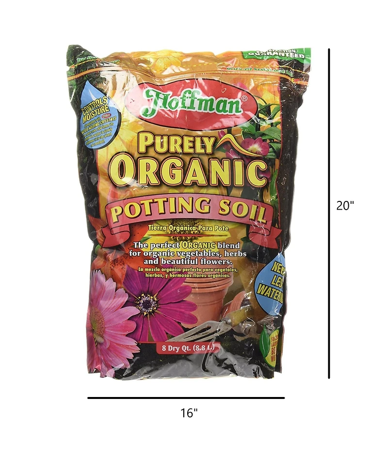 Hoffman A H Inc/Good Earth Hoffman A H /Good Earth 12504 Potting Soil Plus, Organic, 4-Qts.