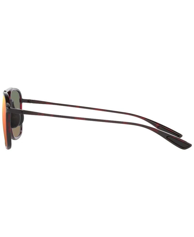 Maui Jim Unisex Keokea 55 Sunglasses