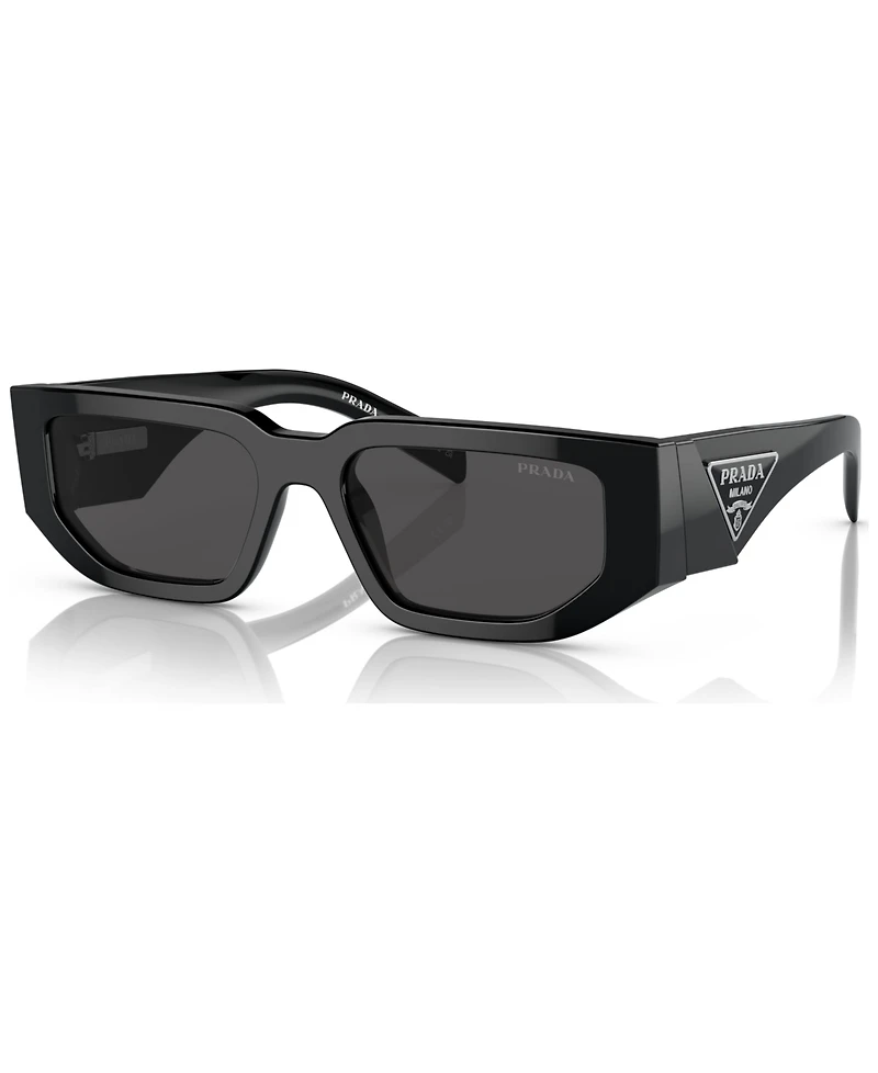 Prada Symbole Rectangular Men's Sunglasses, Pr 09ZSF