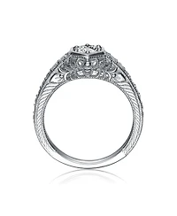 Sterling Silver Cubic Zirconia Sweet Spot Ring