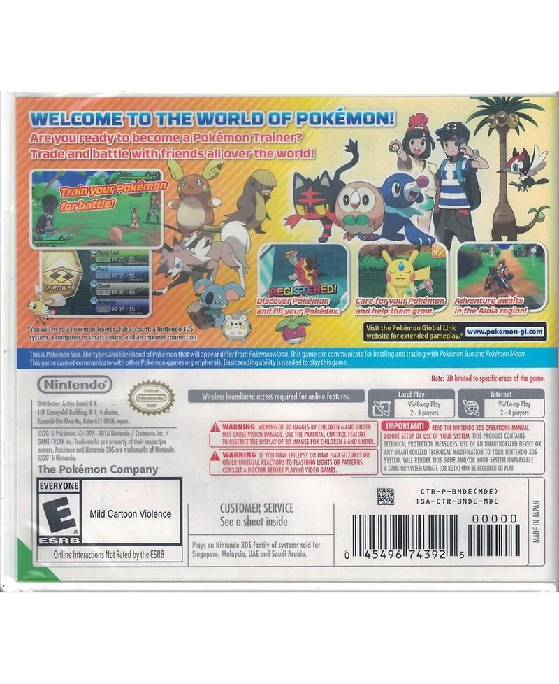 Pokemon Sun