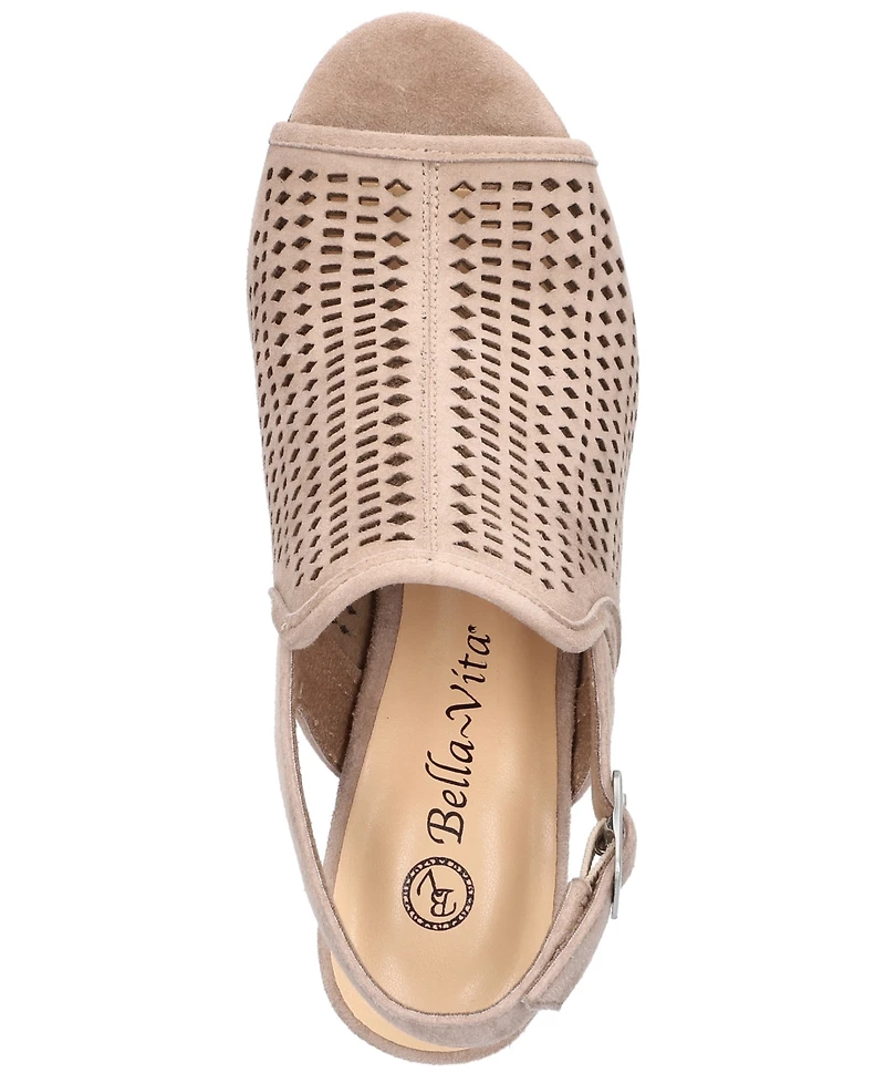 Bella Vita Women's Emmalyn Block Heel Sandals