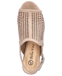 Bella Vita Women's Emmalyn Block Heel Sandals