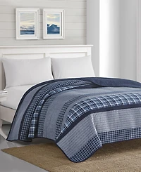 Nautica Adelson Cotton Reversible Quilt, Full/Queen