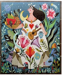 Eeboo Piece and Love Mother Earth 1000 Piece Square Adult Jigsaw Puzzle Set