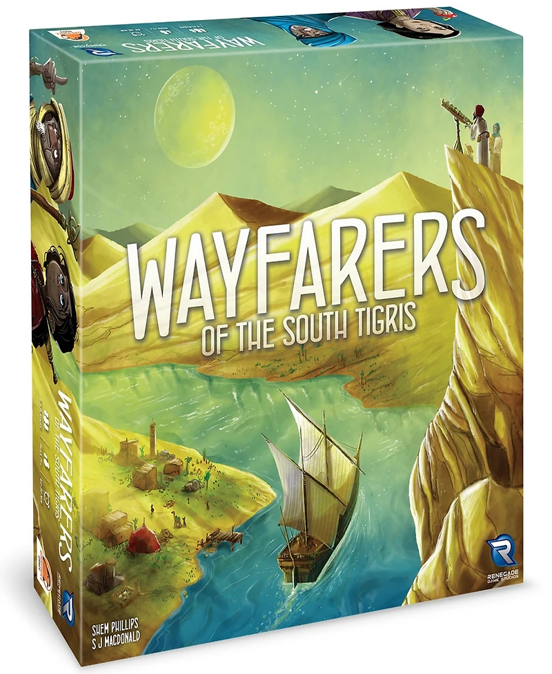 Renegade Game Studios Wayfarers of the South Tigris Dice Placement Strategy Board Game