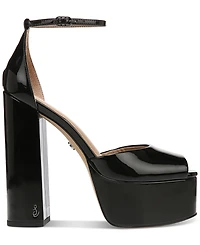 Sam Edelman Womens Kori Ankle Strap Platform Dress Sandals
