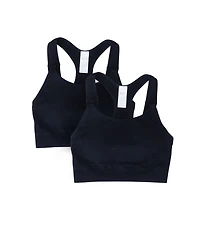 Women's Maternity Seamless & Nursing Sports Bra Bundle Set of 2