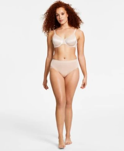 Wacoal Womens Back Appeal Underwire Contour Bra B Smooth Brief Seamless Underwear
