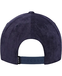 Men's Rvca Navy All The Way Snapback Hat