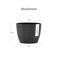 Ecopots Stockholm Indoor and Outdoor Modern Flower Pot Planter