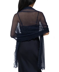 I.n.c. International Concepts Ruffle-Edge Metallic Evening Wrap, Created for Macy's