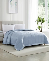 Royal Luxe Classic White Down Light Warmth Microfiber Blanket, Full/Queen, Exclusively at Macy's