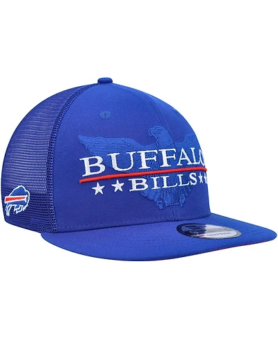 Men's New Era Royal Buffalo Bills Totem 9FIFTY Snapback Hat