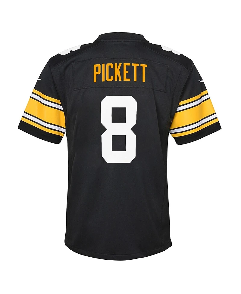 Nike Big Boys Kenny Pickett Pittsburgh Steelers Team Game Jersey