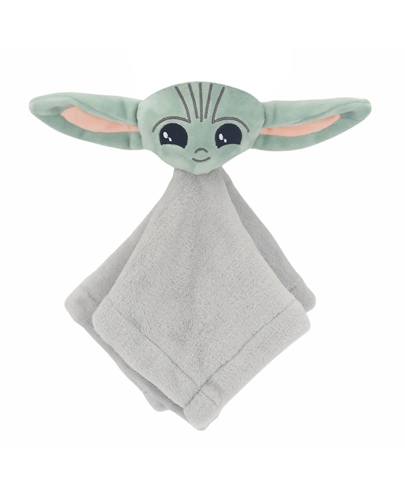 Lambs & Ivy Star Wars The Child/Baby Yoda Security Blanket/Door Pillow Gift Set