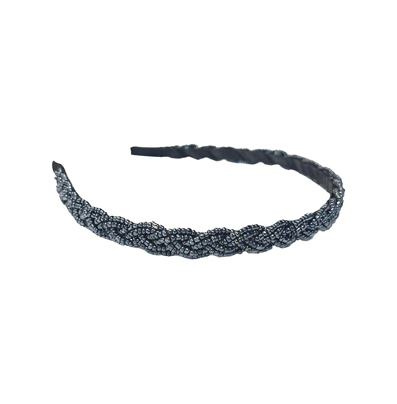 Women's Headband - Pewter Rush