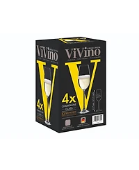 Nachtmann ViVino Champagne Glass, Set of 4