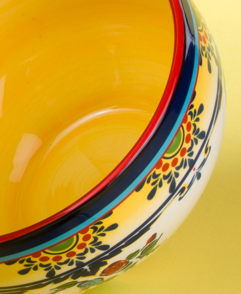Euro Ceramica Zanzibar All-Purpose Bowls, Set of 4