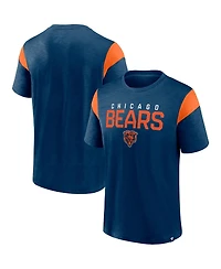 Men's Fanatics Navy Chicago Bears Home Stretch Team T-shirt