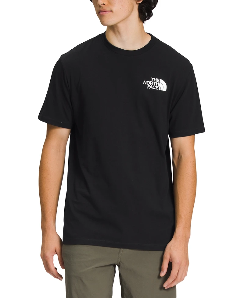 The North Face Men's Box Logo Crewneck Short-Sleeve T-Shirt