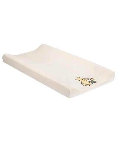 Lambs & Ivy Disney Baby Storytime Pooh Soft Creamy White Changing Pad Cover