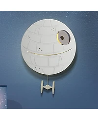 Lambs & Ivy Star Wars Signature Led Light-Up Death Star Wall Decor/Art