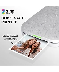 Hp Sprocket 3.5x4.25” Premium Zink Sticky Back Photo Paper - 20 Sheets