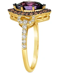 Le Vian Grape Amethyst (1-1/5 ct. t.w.), Chocolate Diamonds (1/3 ct. t.w.) & Nude Diamonds (1/4 ct. t.w.) Marquise Ring in 14k Gold