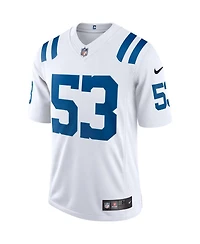 Men's Nike Shaquille Leonard White Indianapolis Colts Vapor Limited Jersey