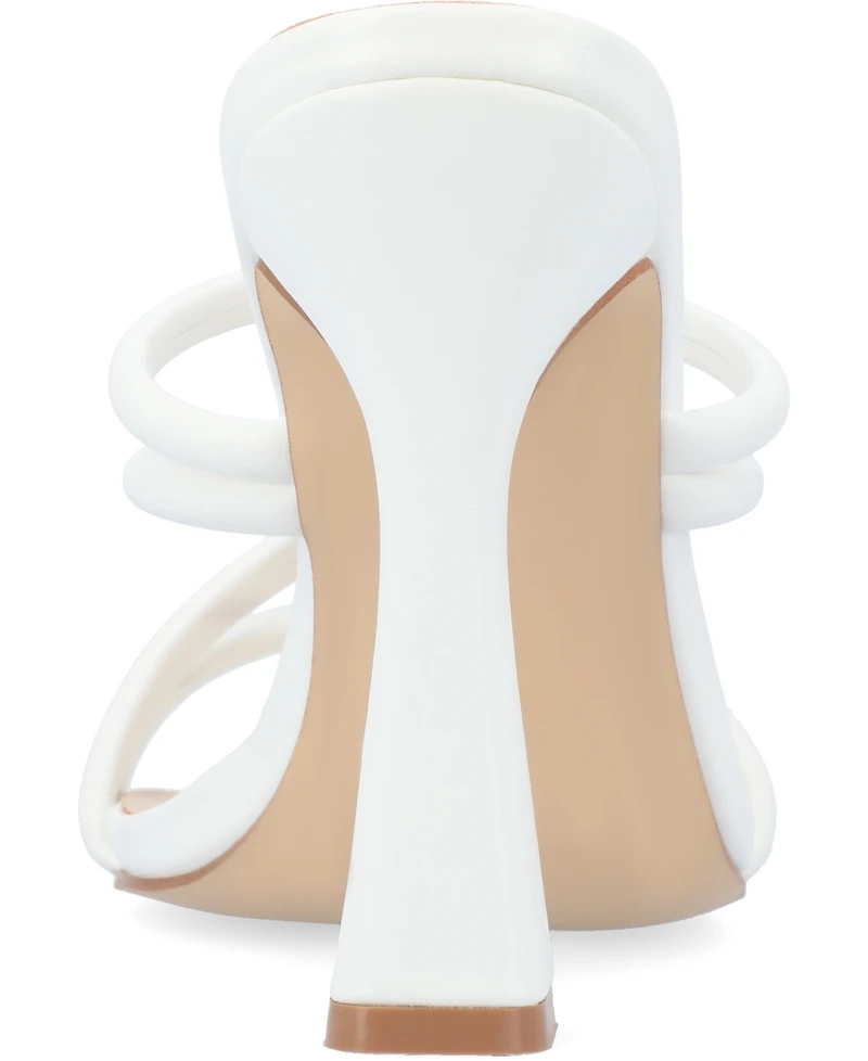 Journee Collection Women's Louisse Crisscross Slip-On Sandals