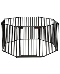 Costway Baby 8 Panel Safe Metal Gate Play Yard