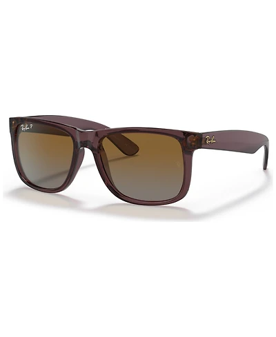Ray-Ban Unisex Polarized Justin Gradient Sunglasses, RB4165
