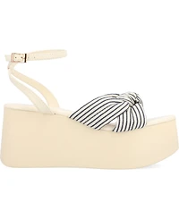 Journee Collection Women's Lailee Platform Sandals