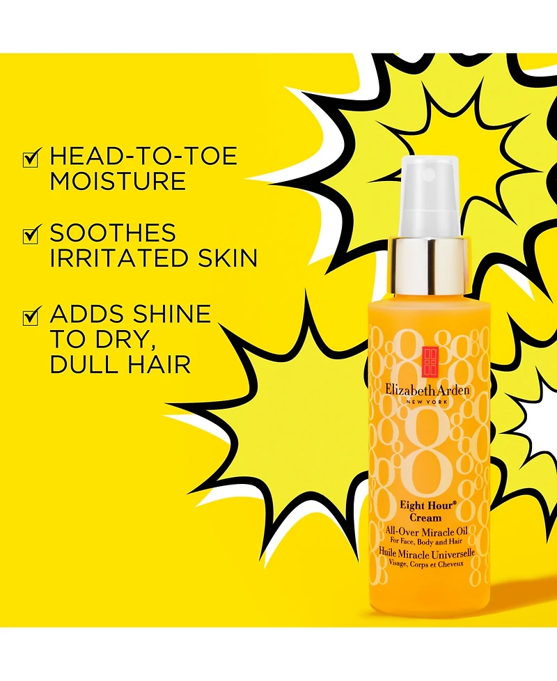 Elizabeth Arden Eight Hour Cream All-Over Miracle Oil, 3.4 oz