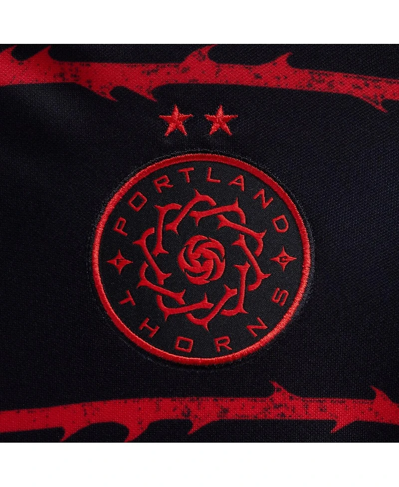 Big Boys and Girls Nike Black Portland Thorns Fc 2021/22 Home Stadium Replica Jersey