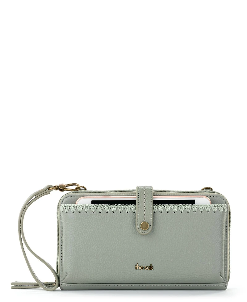 The Sak Women's Iris Leather Convertible Crossbody Bag