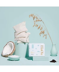 EllaOla Organic Baby Bath Soak | 4 Fragrance Free Tea Bags | Soothing & Moisturizing Treatment for Eczema Prone, Dry or Sensitive Skin