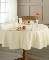 Lenox Opal Innocence 90" Round Tablecloth