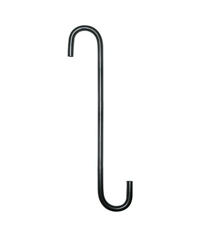 The Hookery Hookery RS8 Metal S Extension Hook, Black 8”