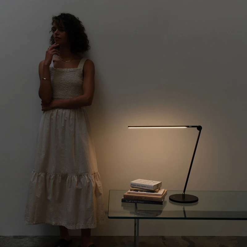 Libra 39" Usb-c Charging Led Desk Lamp with Adjustable Head
