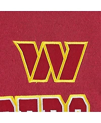 Men's Starter Burgundy Washington Commanders Draft Fleece Raglan Pullover Hoodie
