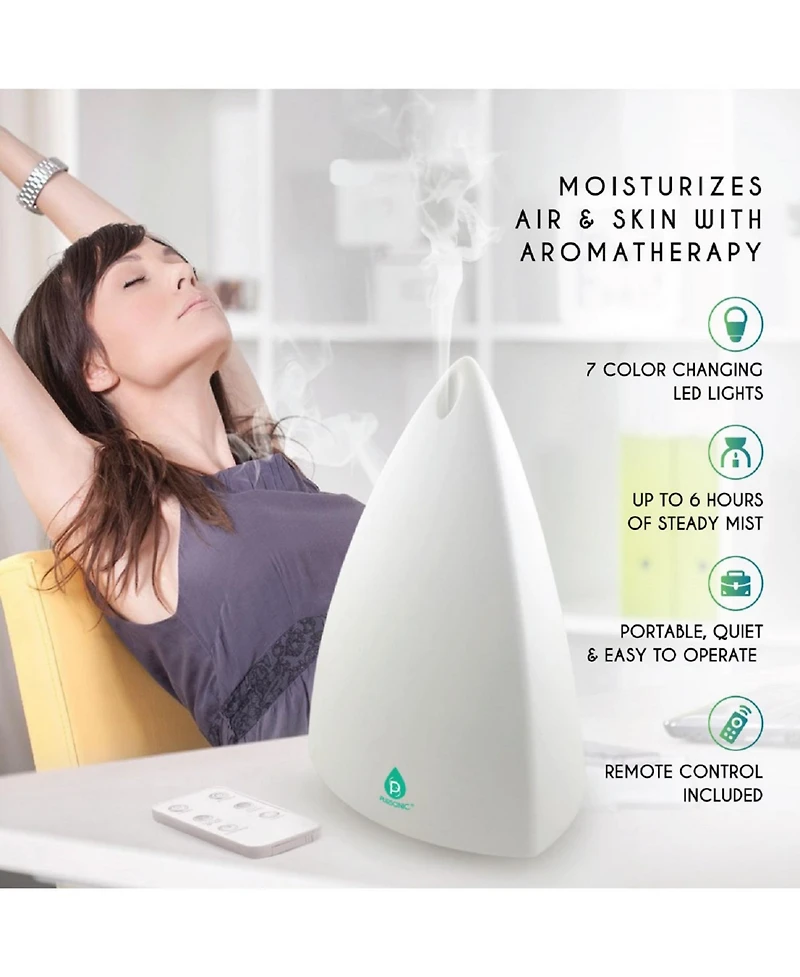 Pursonic Essential Oil Diffuser with Remote