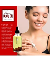 Pursonic Rose flower Multi Use Body Oils 4 Oz